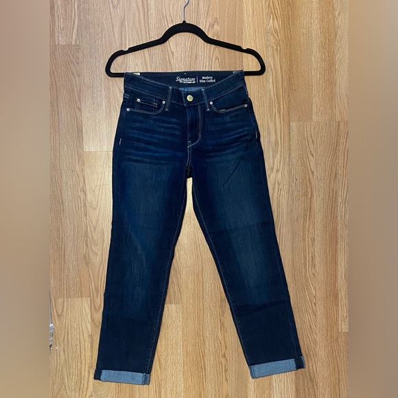 Signature by Levi Strauss Denim - Signature by Levi Strauss & Co. Modern Slim Cuffed, Size 2, W26 Denim